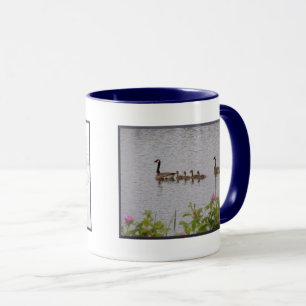 Caneca Canadiano das famílias de gansos/patos Mug