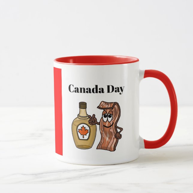 Caneca Canadiano Maple Xarope e Bacon Mug (Direita)
