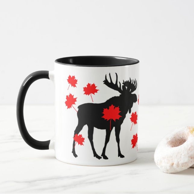 Caneca Canadiano Moose Mug (Com Donut)