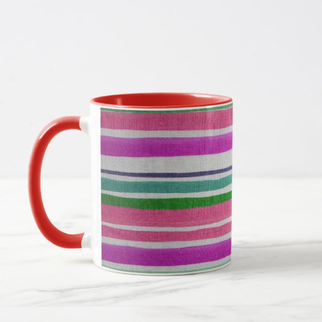 Caneca Canas cerâmicas em tiras (Esquerda)