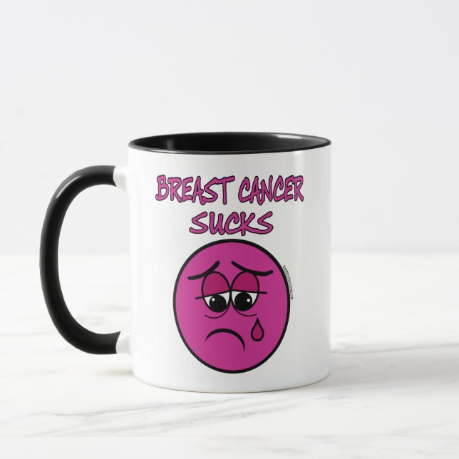 Caneca CANCER da mama (Esquerda)