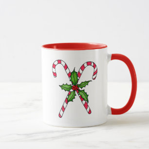 Caneca Candy Cane Ringer Mug