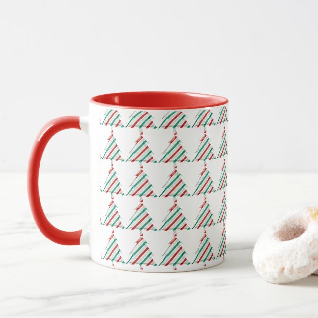 Caneca Candy Cane Tree Mug (Com Donut)
