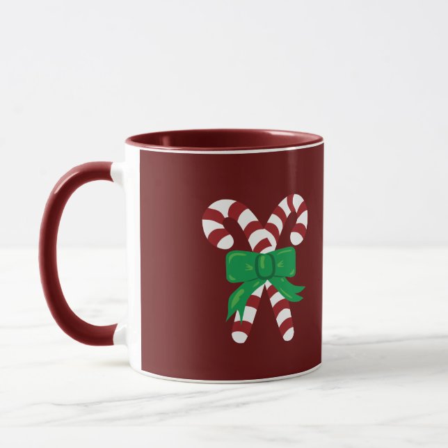 Caneca Candy Canes (Esquerda)