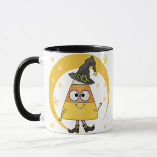 Caneca Candy Corn Witch Halloween