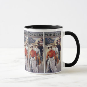 Caneca Caneca: Bicicletas do vintage - ciclos de Fongers