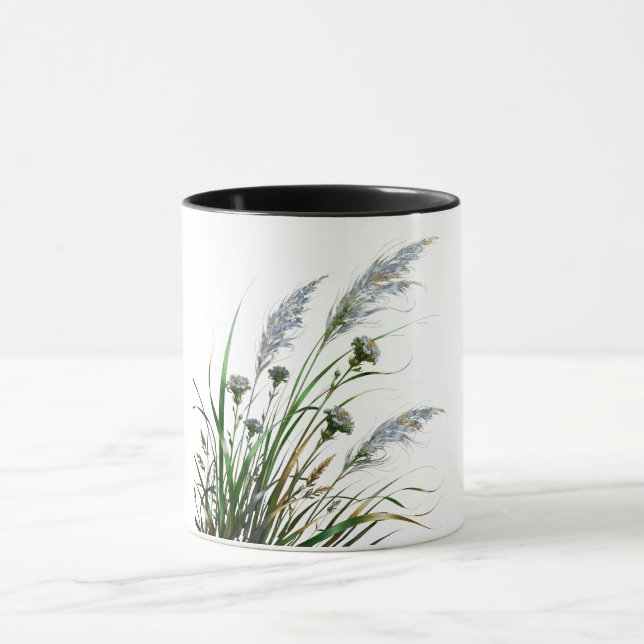 Caneca "Caneca Botânica Dourada Elegante" (Centro)