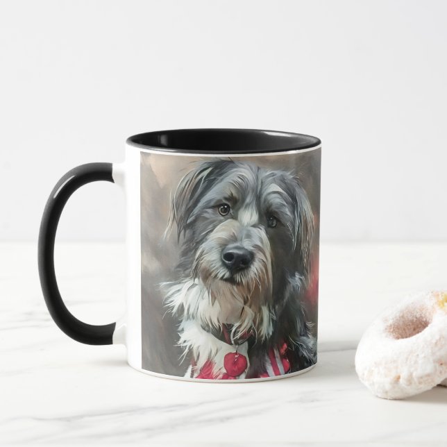 Caneca Caneca-branca-branca-negra (Com Donut)