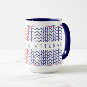 CANECA "CANECA COMBINADA DA MARINHA AMERICANA VETERANO"