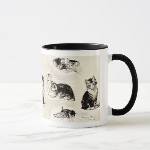 Caneca Caneca: "Gatos que comem e que jogam "