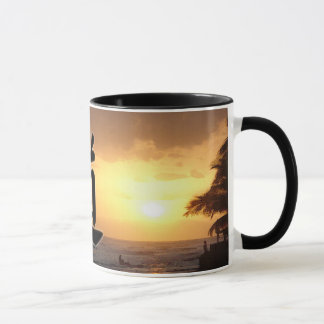 Caneca Caneca: Por do sol com a maneira