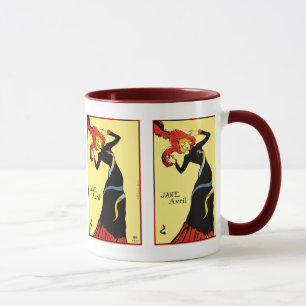 Caneca Caneca: Toulouse Lautrec - Jane Avril