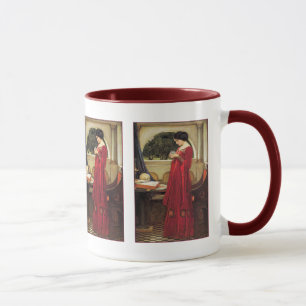 Caneca Caneca: Waterhouse de John - a bola de cristal