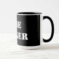 Caneta de 15 oz, preto e ressonante,