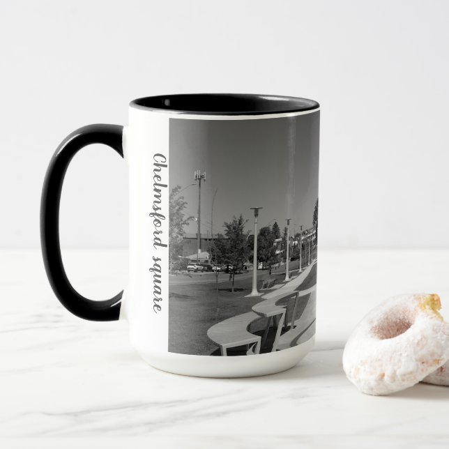 Caneca caneta de 2 tons (Com Donut)