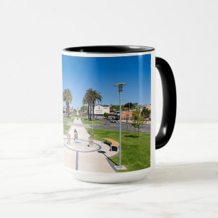 Caneca caneta de 2 tons