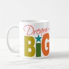 Caneca Caneta do Dream BIG - escolha estilo e cor