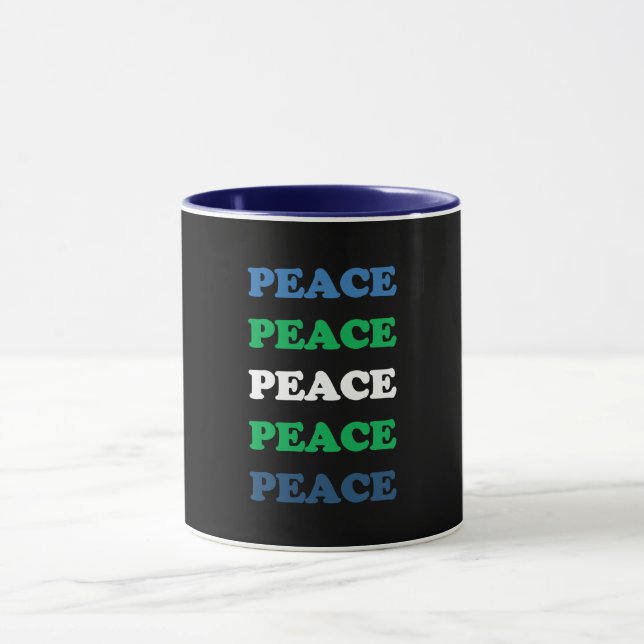 Caneca Caneta PEACE (Centro)