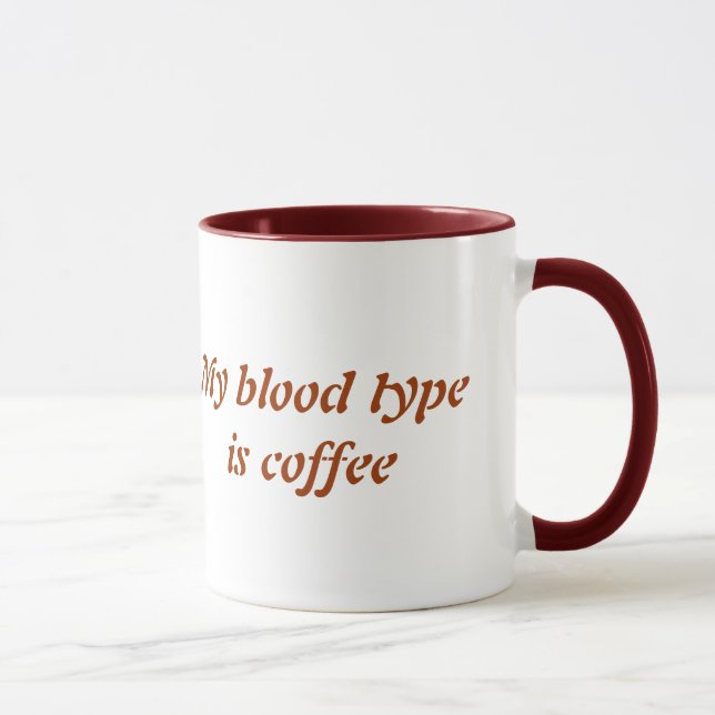 Caneca Caneta tipo sangue (Direita)
