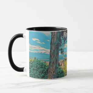 Caneca Caneta Vibrant Autumn Path