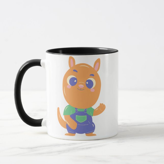 Caneca Canguru Fofo (Esquerda)