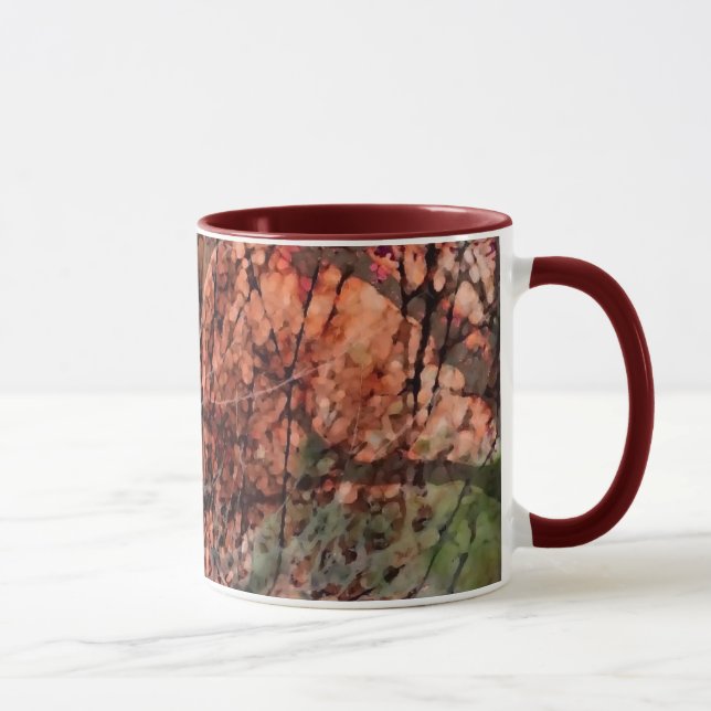 Caneca Canhão de Árvores em Camadas Manipulado por Maroon (Direita)