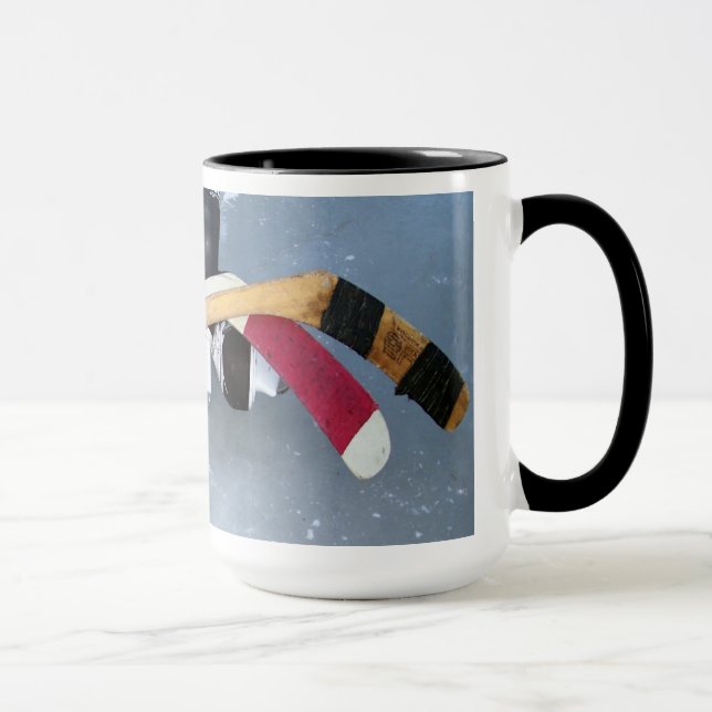 Caneca Canhão de Hockey com Gelo (Direita)