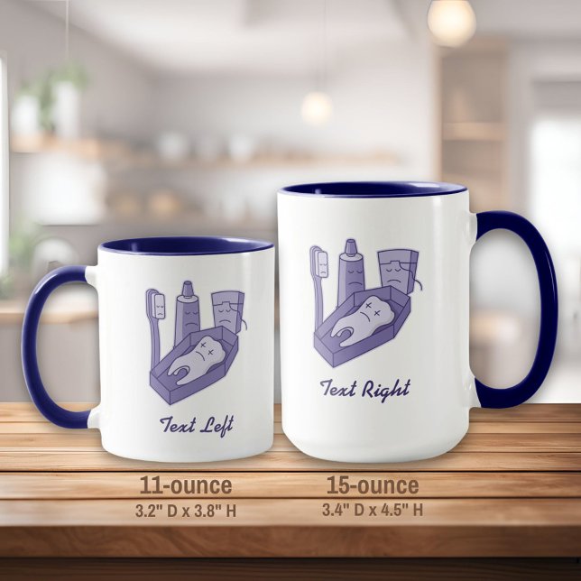 Caneca Canhão Funeral dos Dentes (Criador carregado)