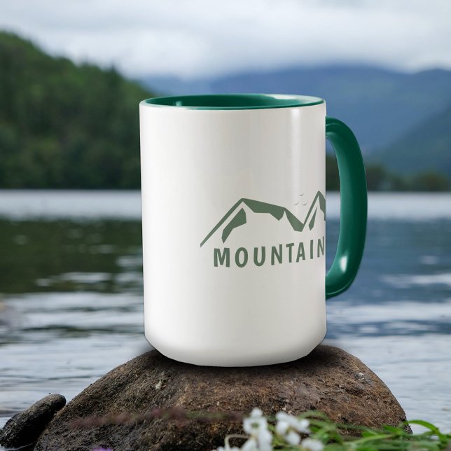 Caneca Canhão Verde Montanhas (Green Mountains Mug)