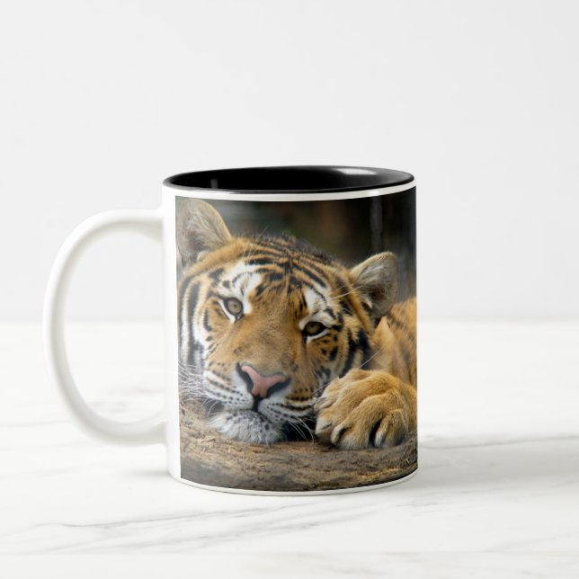 Caneca canhota do tigre (Esquerda)