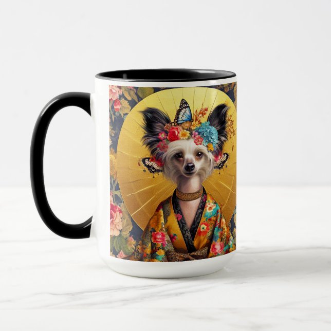 Caneca Canina de Arte Chinsesa (Esquerda)