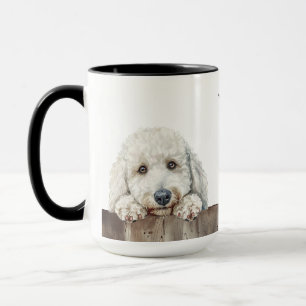 Caneca Canina de Poodle Standard