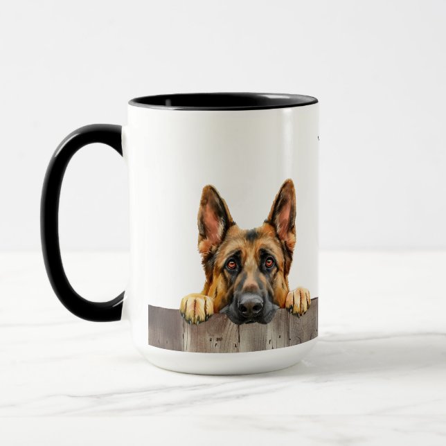 Caneca Canina german shepherd (Esquerda)