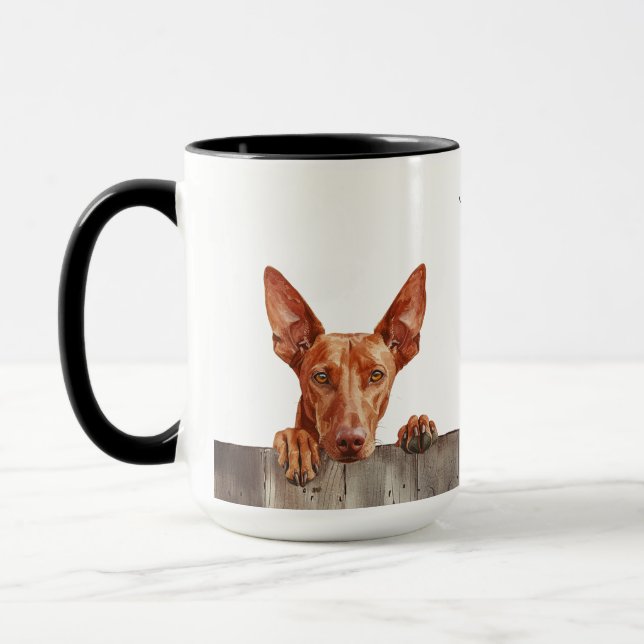 Caneca Canino de Cão Faraó (Esquerda)