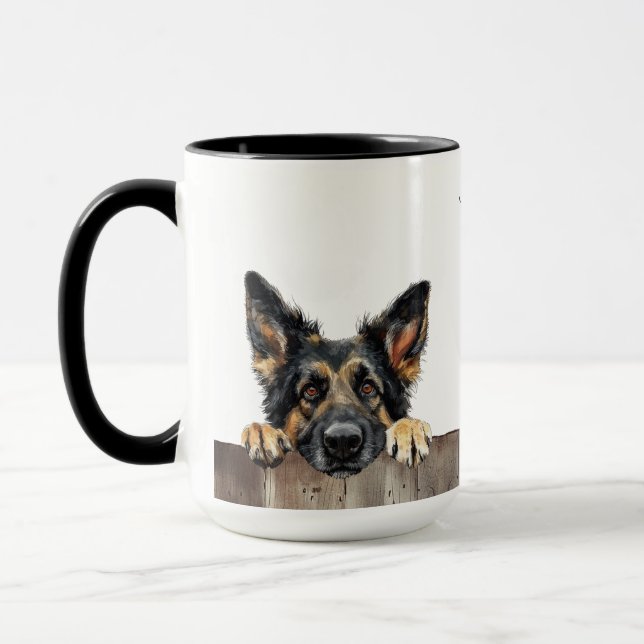 Caneca Canino de Pastor da Iugoslávia (Esquerda)