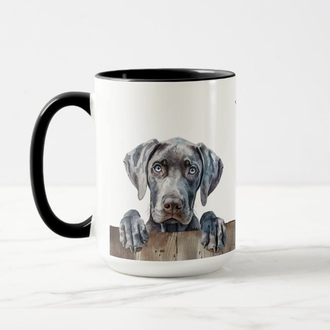 Caneca Canino de Weimarer (Esquerda)