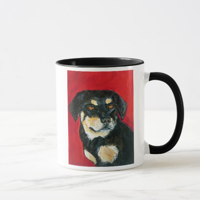 Caneca Canino Vermelho e Verde (Direita)