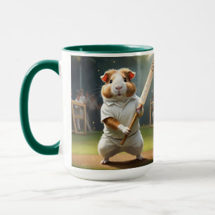 Caneca Canteiro De Suíno Da Guiné: Vestido Em Branco