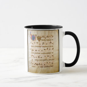 Caneca canto manuscript.jpg, canto gregoriano: O "cutt…