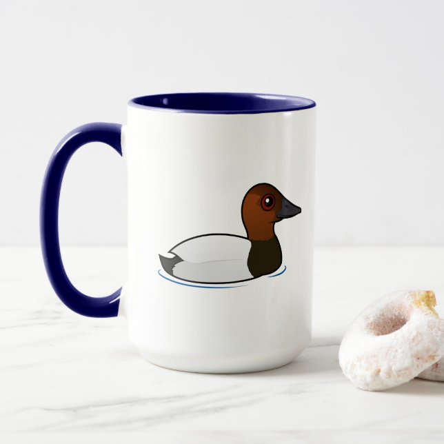 Caneca Canvasback Birdorable (Com Donut)