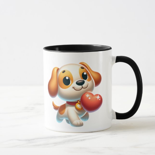 Caneca cão, amor de cachorrinho (Direita)