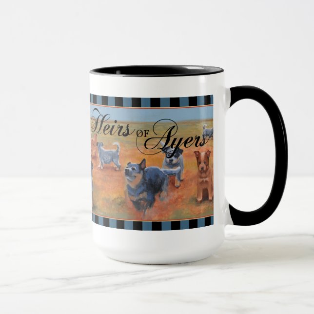 Caneca Cão australiano do gado - herdeiro de Ayers (Direita)
