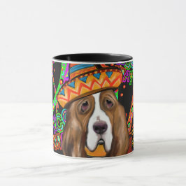 CANECA CÃO DE CAÇA BASSET