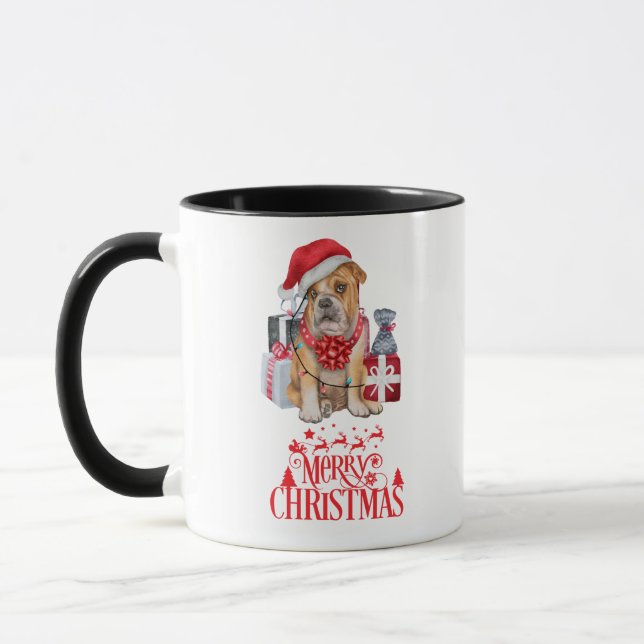 Caneca Cão de Natal (Esquerda)