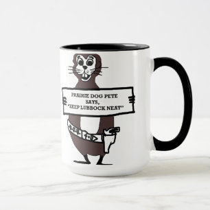 Caneca Cão de pradaria Pete