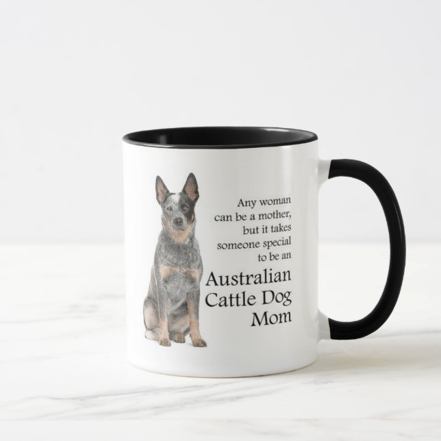 Caneca Cão-de-vaca australiano Mama Mug (Direita)