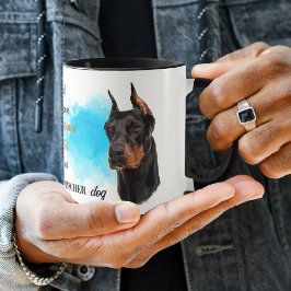 Caneca Cão Doberman Pinscher Amigo Leal