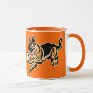 Caneca cão german shepherd