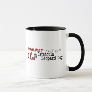 Caneca Cão-Leopardo Catahoula (I Love)