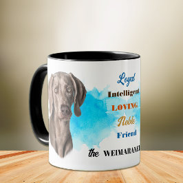 Caneca Cão Weimaraner Amigo Leal